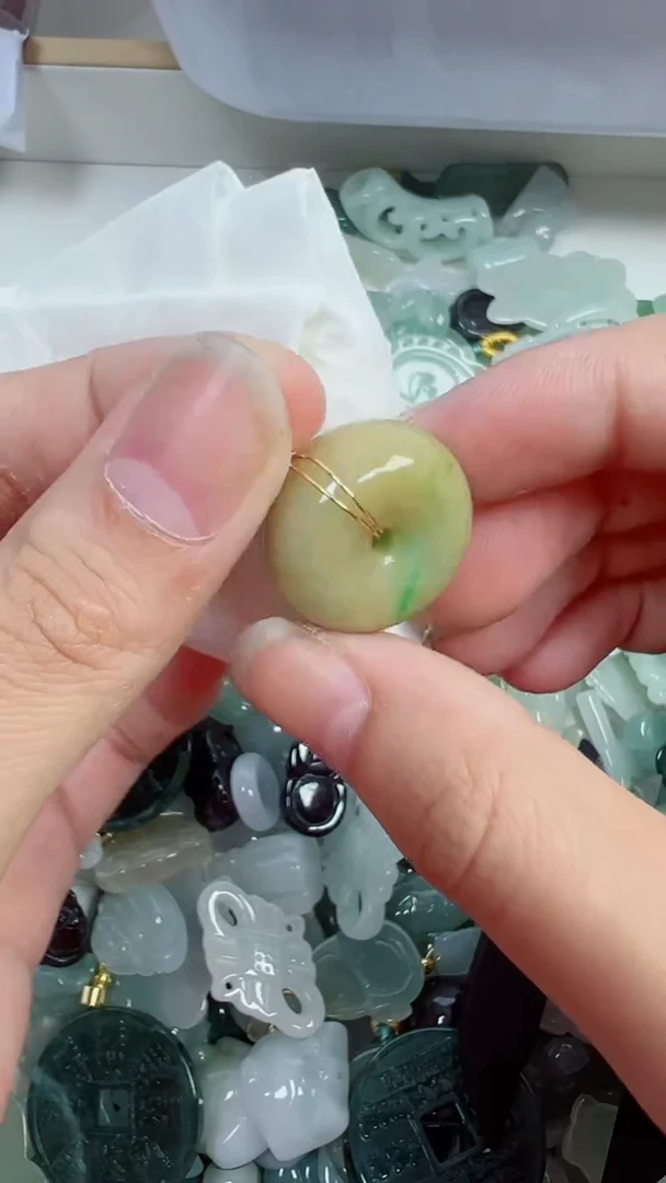 散珠翡翠1010号链接，A货翡翠