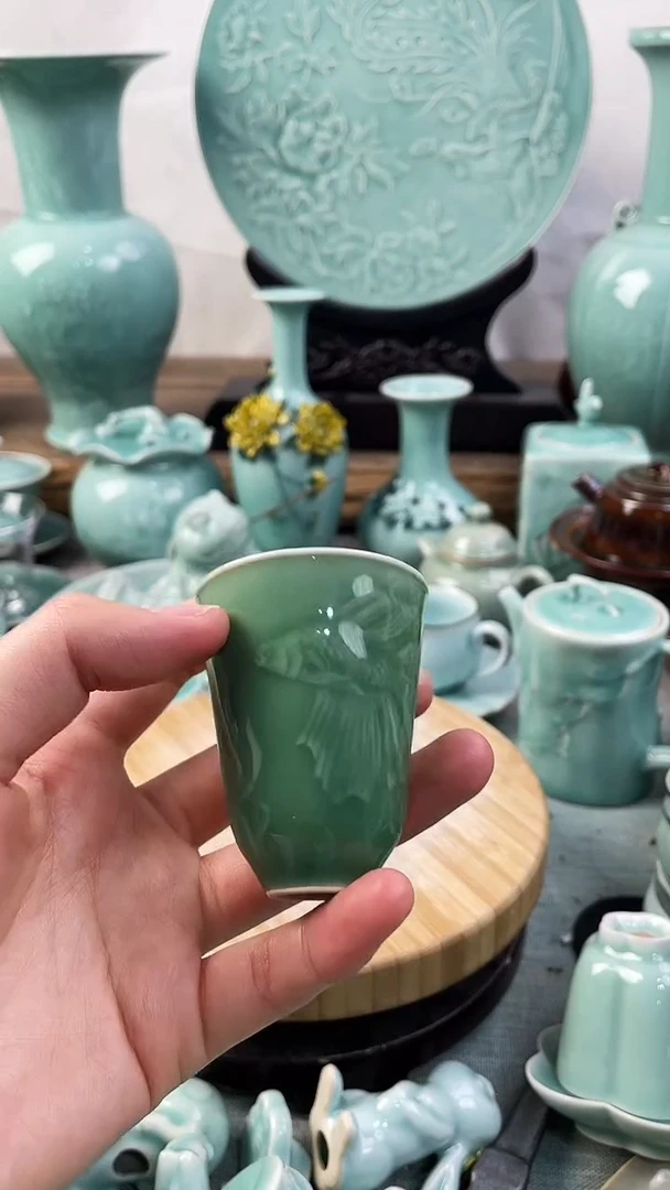 【闪购商品】抽奖 特价 微瑕 慧仙青瓷 不退换货