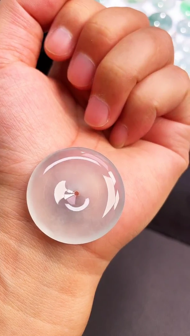 颈饰未镶嵌翡翠【51】平安扣 尺寸 31.7   5.9mm