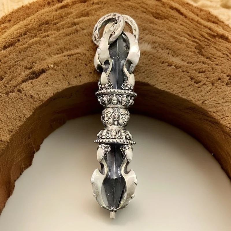 吊坠925银 【传饰圣藏】金刚杵吊坠