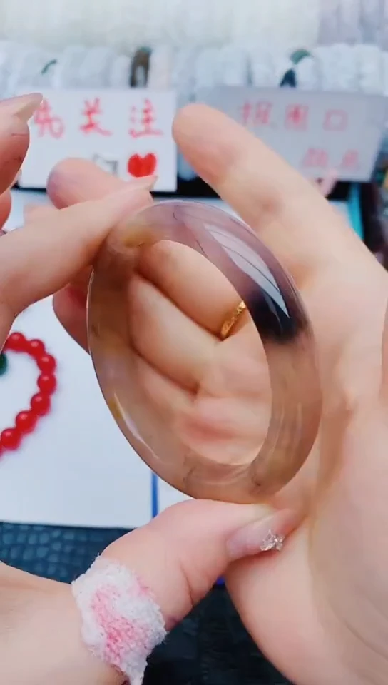 未镶嵌手镯石英质玉z116+58-59