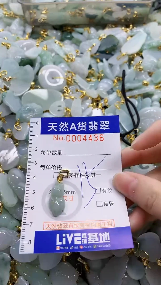 颈饰未镶嵌翡翠天然A货翡翠