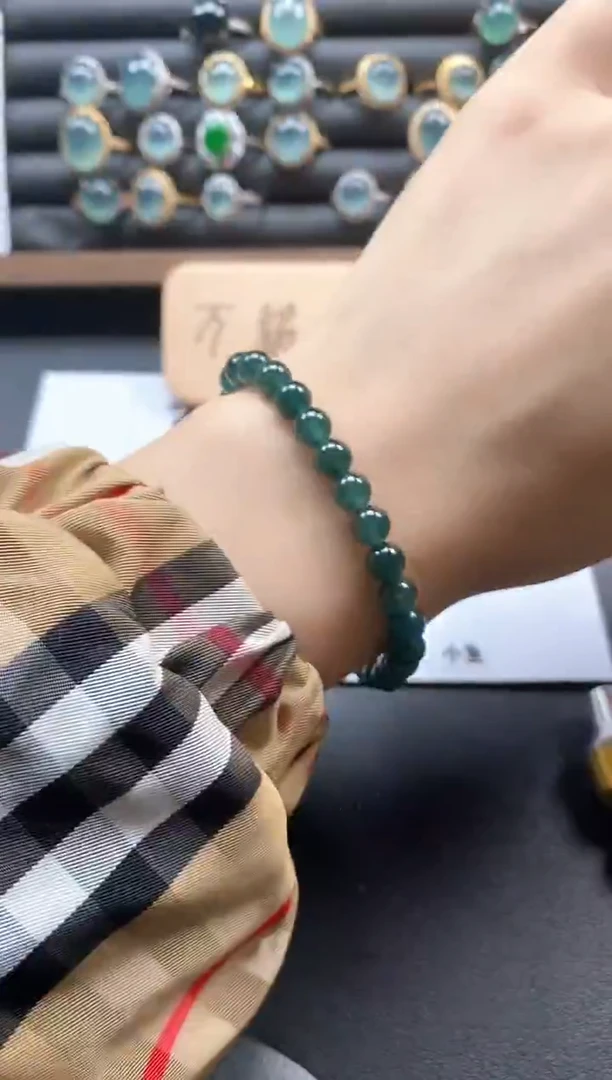 未镶嵌戒指翡翠85511