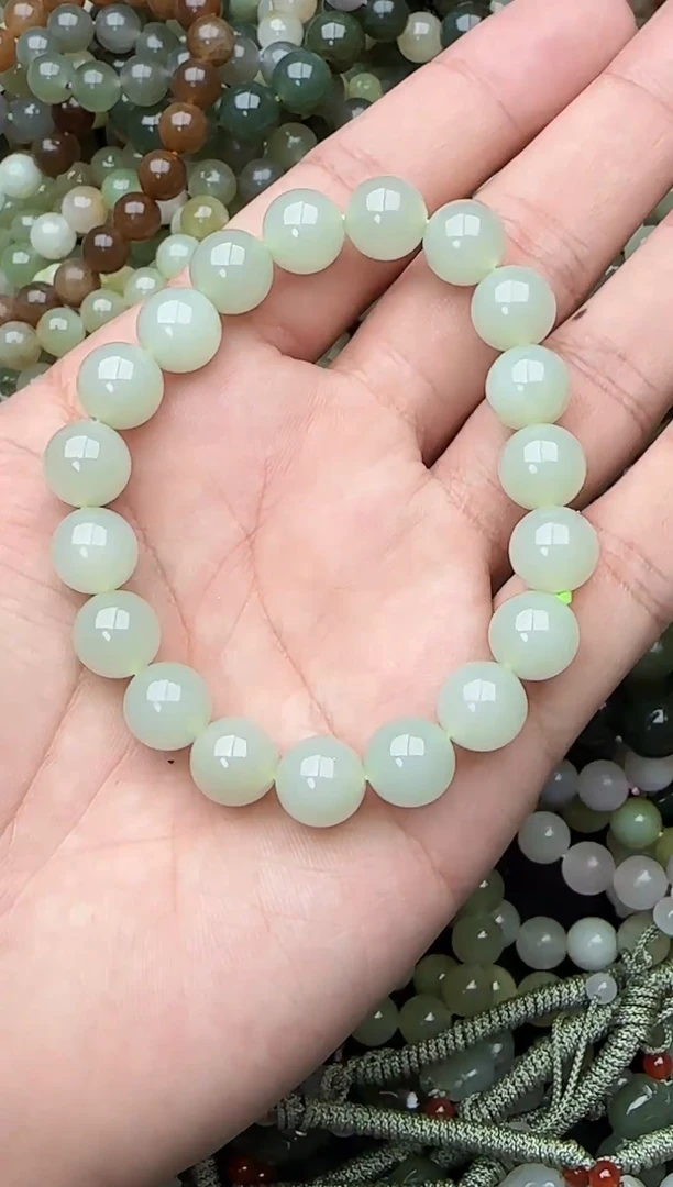 项链未镶嵌和田玉拍一发一