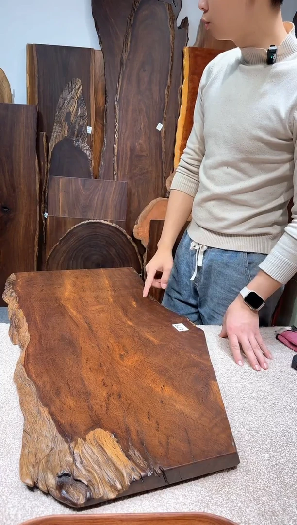 【闪购商品】风车木（黑檀木）尺寸97*48*3编号479