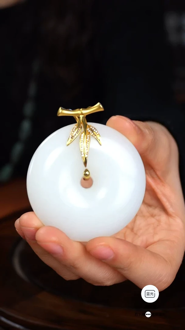 未镶嵌和田玉挂件011 平安扣【可咨询】