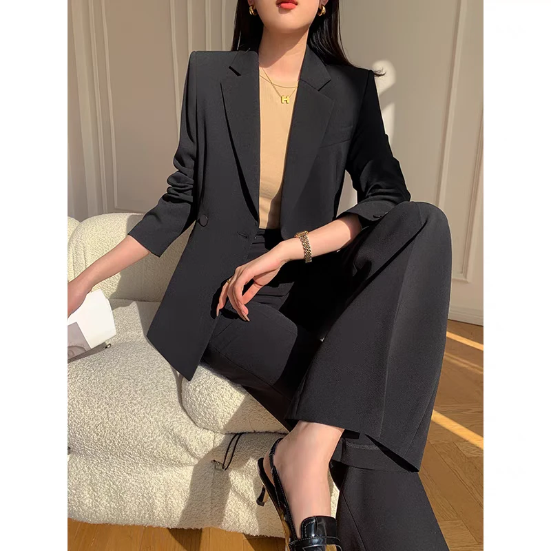 职业装西装套装女春秋冬新款韩版休闲高档轻奢气质西服西服套装女