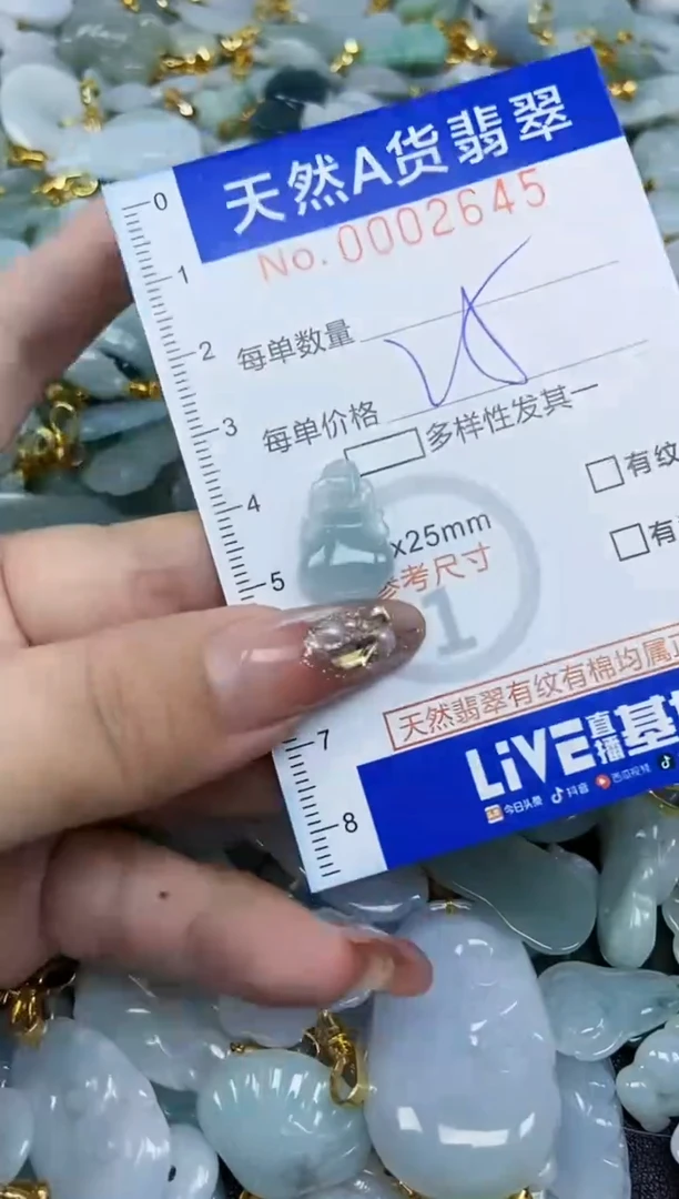 翡翠未镶嵌颈饰天然A货翡翠