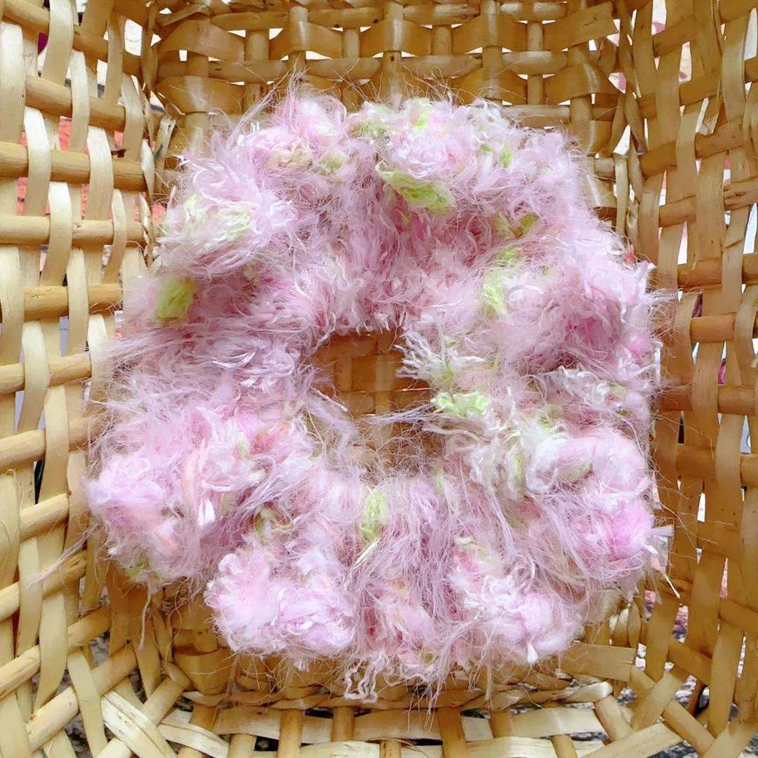 可备注颜色发饰头饰手作混线发圈肠圈2025新款时尚百搭