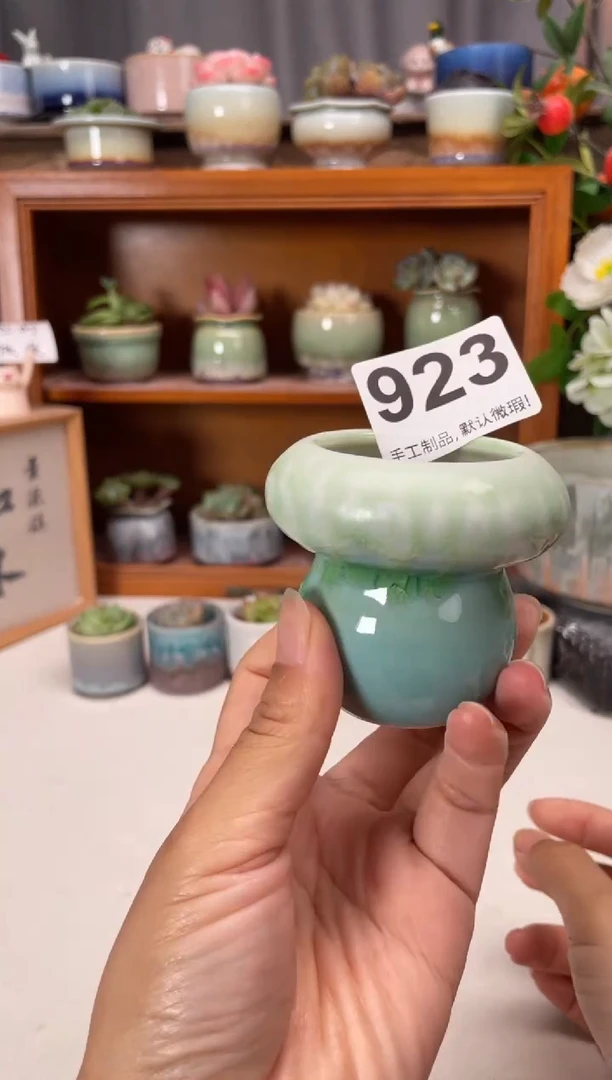 瓷片923知木小芳花盆