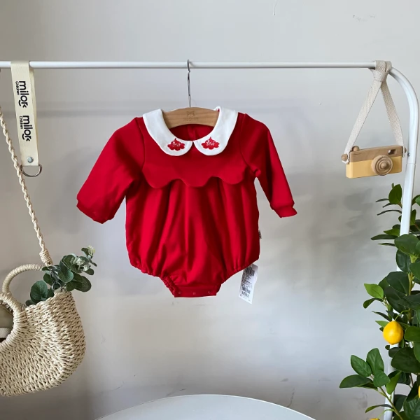 【4308】米乐熊 球球包屁衣