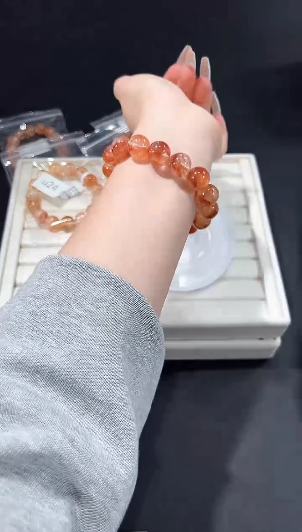 未镶嵌手串水晶26u多样性发其一【1条】默认微瑕