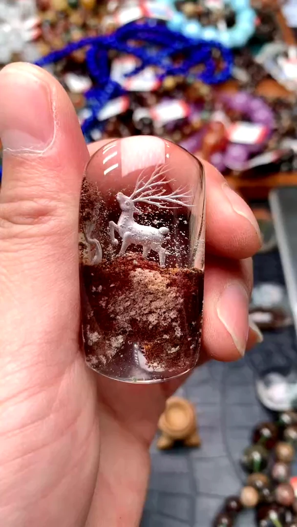 【闪购商品】水晶吊坠(赠链)未镶嵌天然134