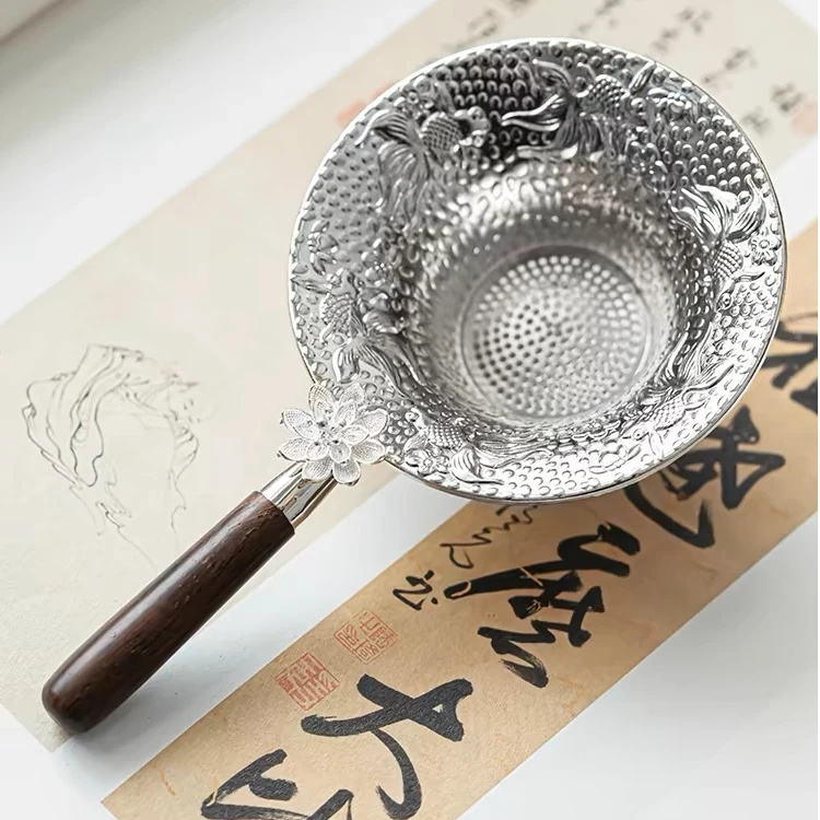 【大器甄选】TJ031银花茶漏 H0792