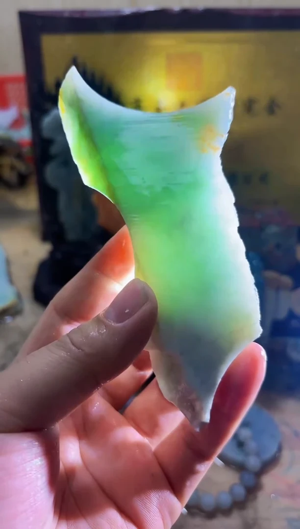 未镶嵌挂件翡翠A货常星7923