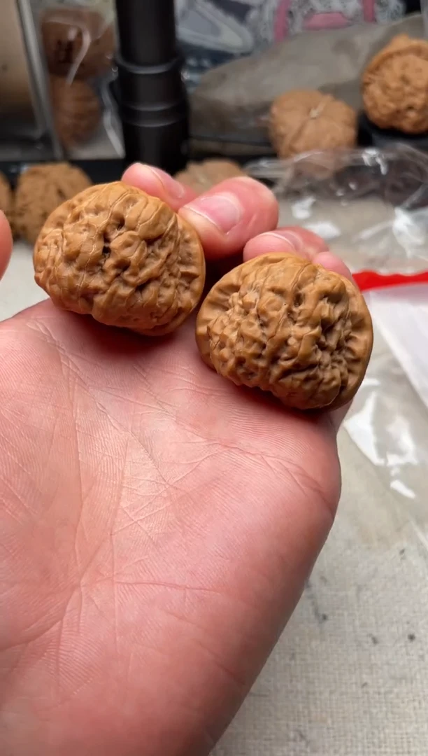 把件文玩核桃吕*布1202-吕小布-蛤蟆