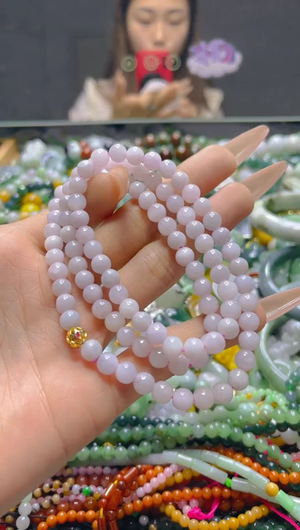 颈饰未镶嵌翡翠5MM