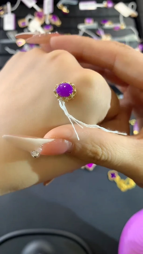 【闪购商品】苏纪石（舒俱来）.18K金镶嵌舒俱来饰品