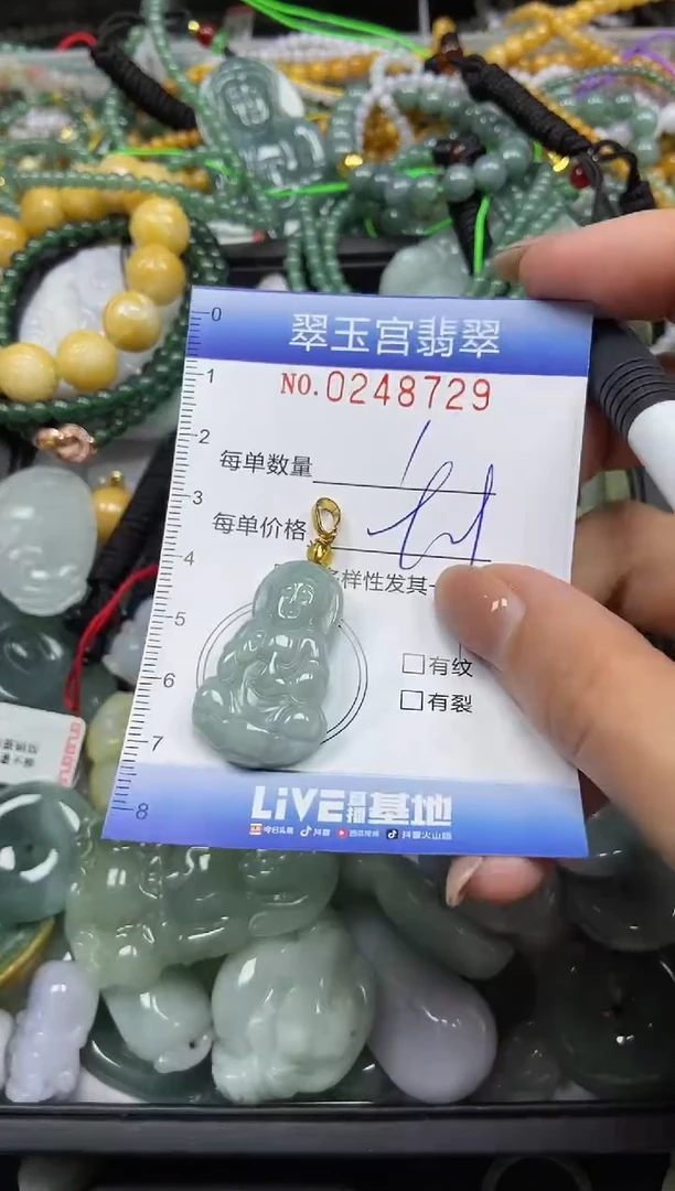颈饰未镶嵌翡翠闪购C0248729