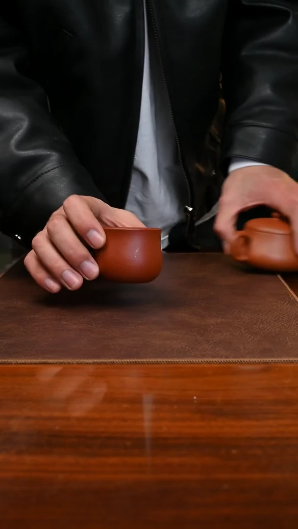 【闪购商品】紫砂茶壶朱泥40cc主人杯