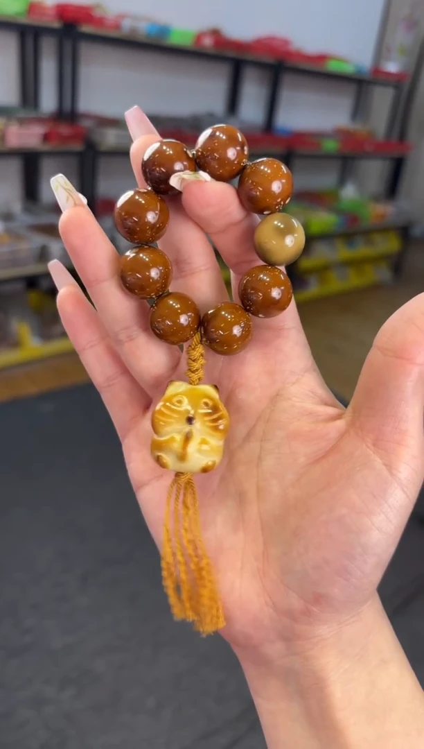 【闪购商品】菩提根/象牙果吊坠  1.6紫金鼠仓鼠手捻