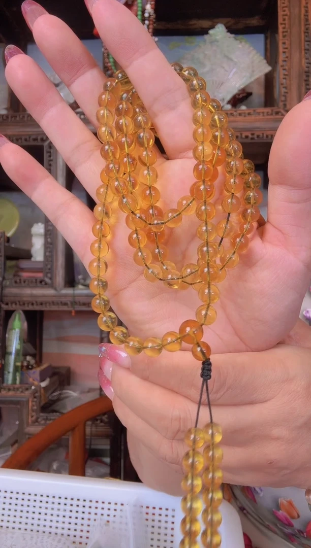 未镶嵌琥珀手串天然