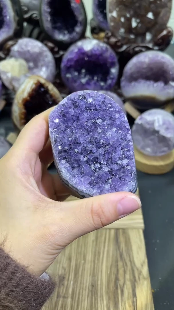 未镶嵌大型摆件（非配饰）紫晶711号摆件