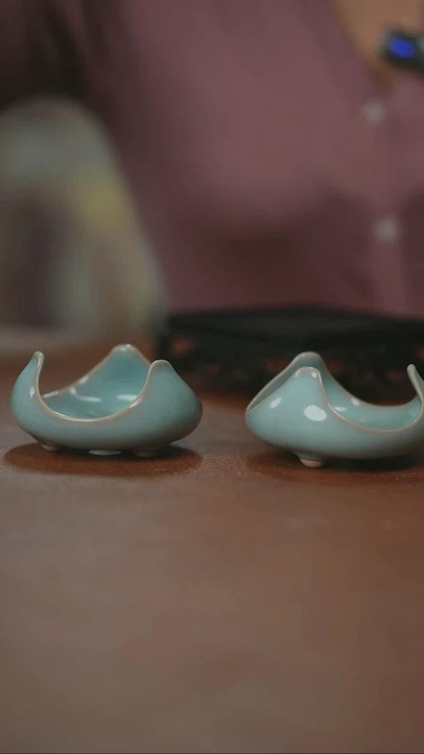 原产地原矿釉汝瓷瑕品