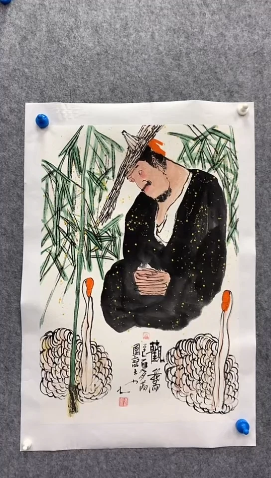 国画李满园老师国画