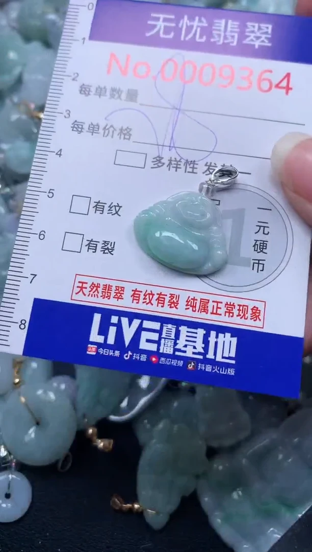 颈饰未镶嵌翡翠9364