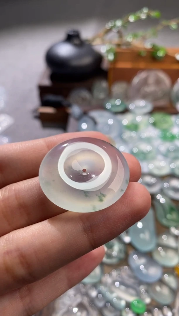 吊坠(不含链)未镶嵌翡翠扣子