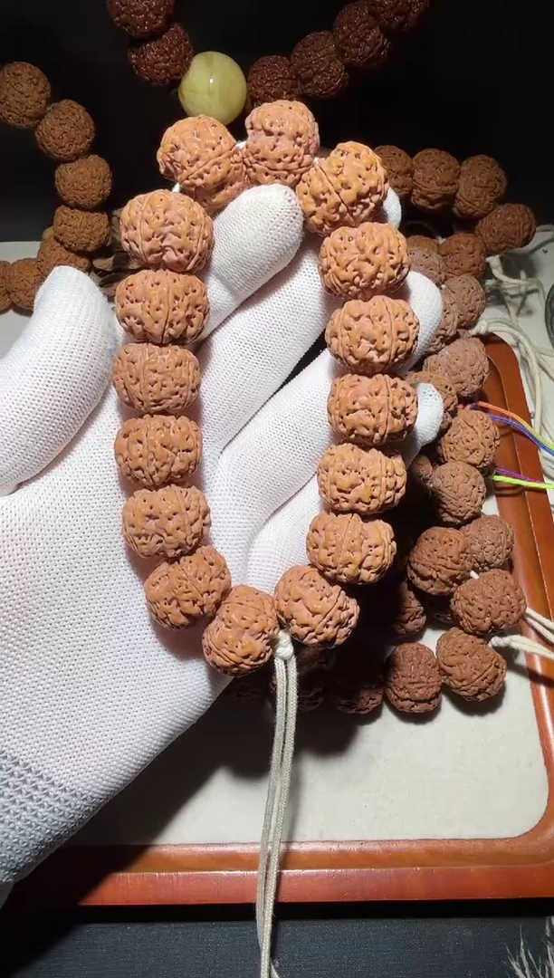 金刚菩提手串超头矮桩蜂窝梅花双龙21