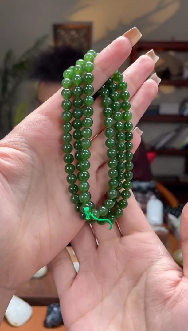 项链未镶嵌和田玉6的108