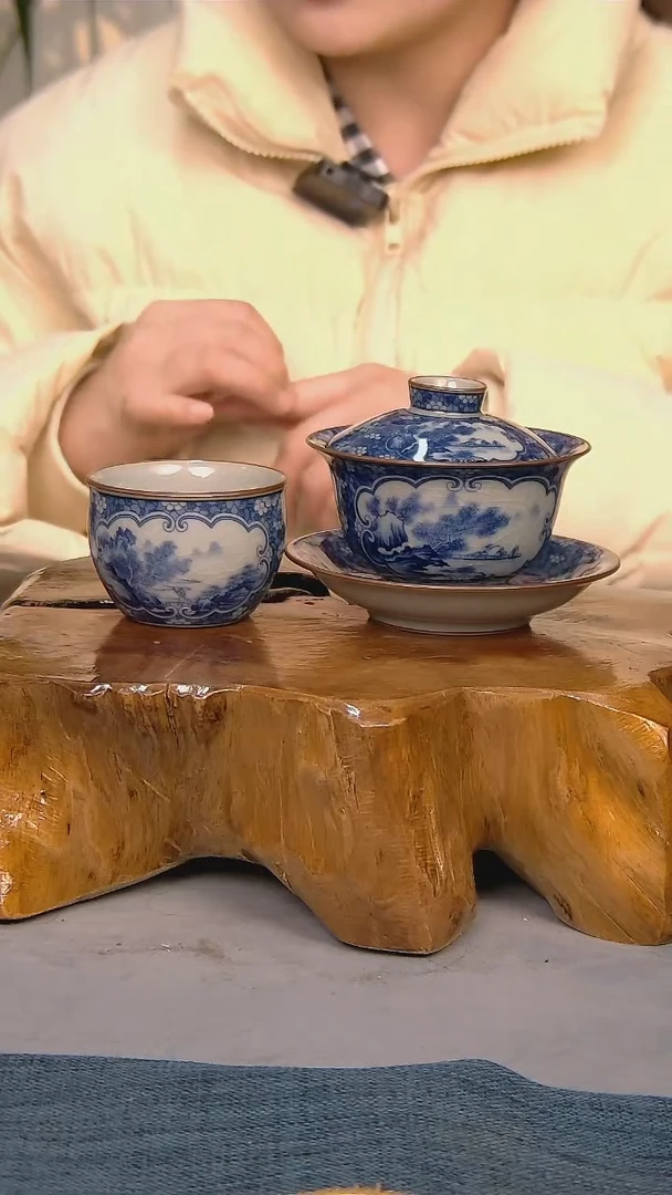 【闪购商品】简装家用款2件套 陶瓷家用茶具系列