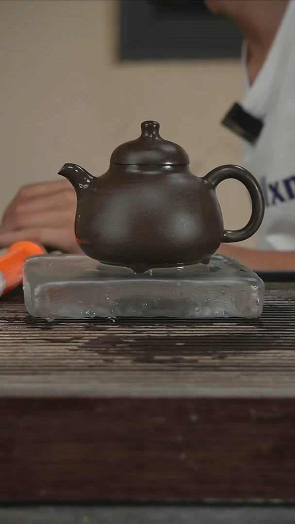 茶壶紫砂带证300CC43号