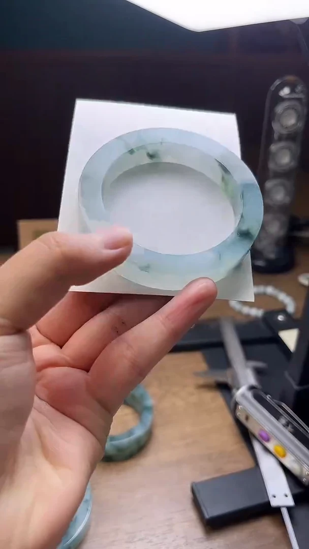 未镶嵌手镯定制翡翠心****a定制