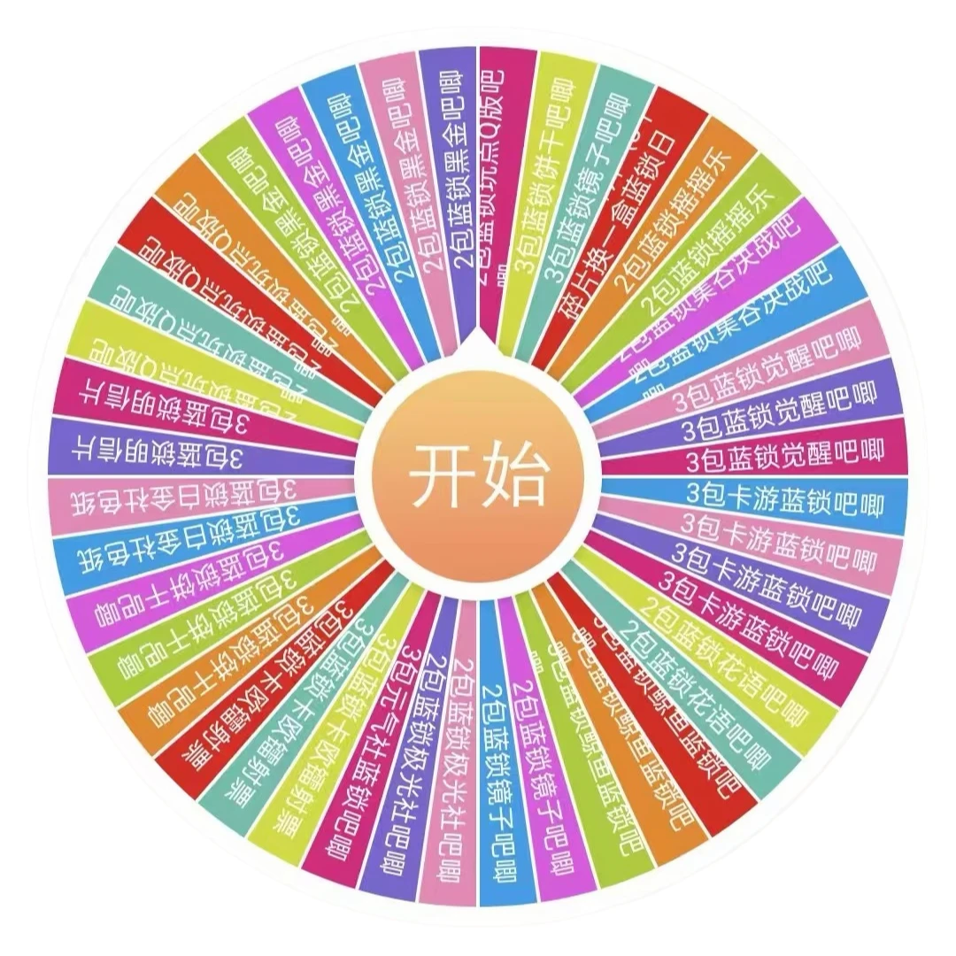 【大转盘】蓝锁IP大转盘盲盒（代拆）