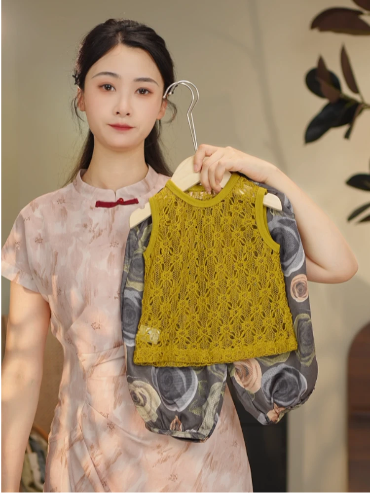 【现货】2025新款儿童夏季个性百搭背心无袖两件套21376