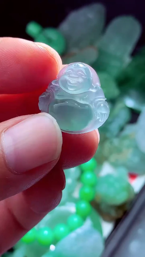 未镶嵌定制翡翠怡*?翡翠毛货定制