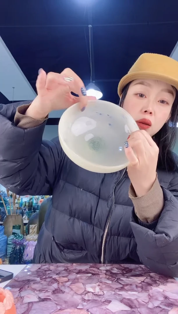 【闪购商品】琉璃慕忆家花瓶微瑕