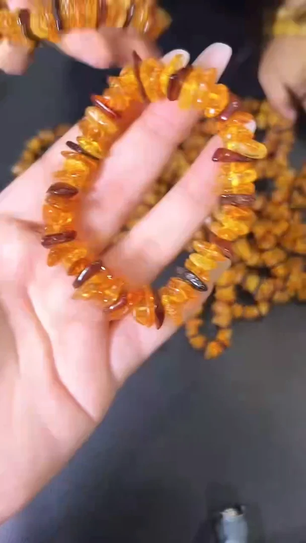未镶嵌蜜蜡手串027