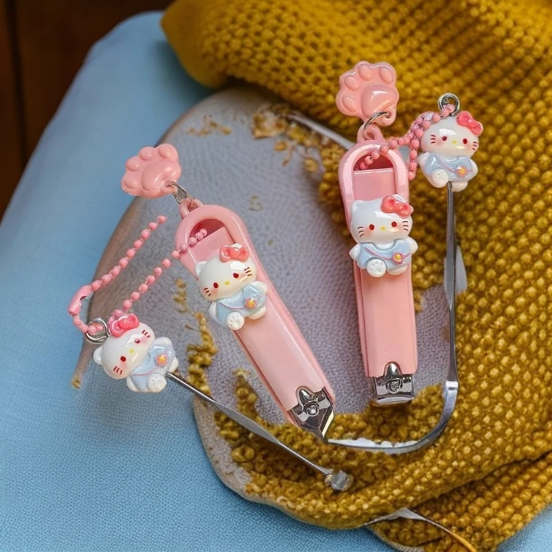 卡通可爱指甲剪猫咪指甲刀户外便捷学生党指甲刀办公少女心指甲剪