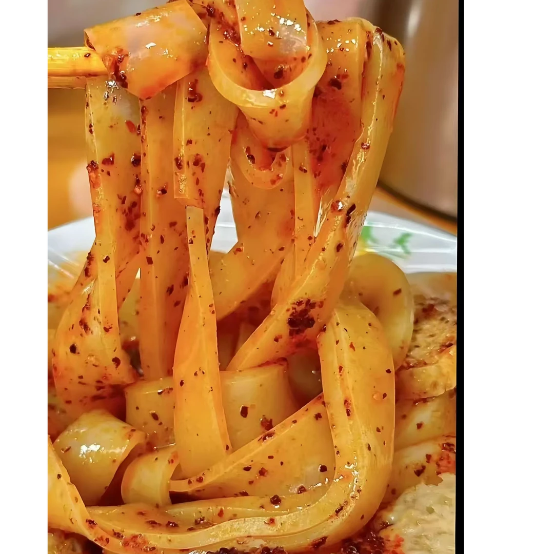 平凉清真传统工艺 老味道水洗酿皮子