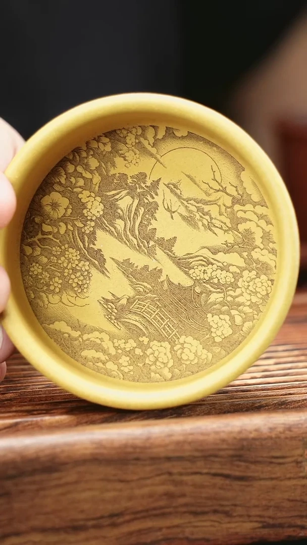 茶杯紫砂段泥普洱杯