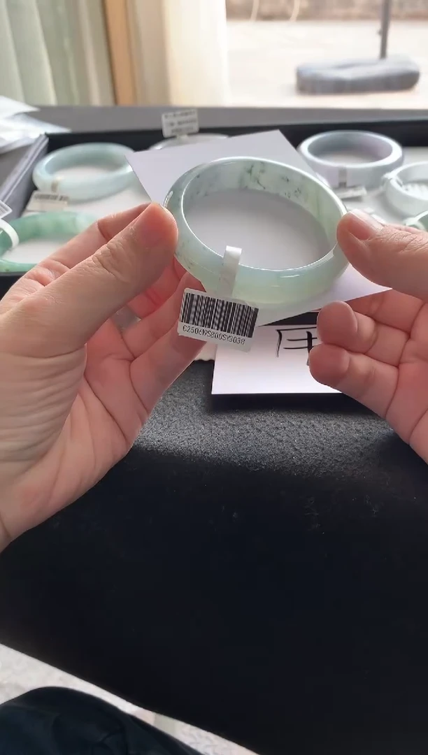 未镶嵌手镯翡翠54正圈Y3038买断