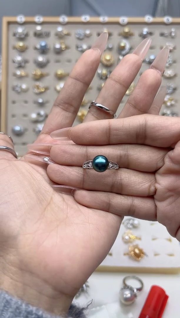 合金戒指淡水珍珠艾**茉0.0