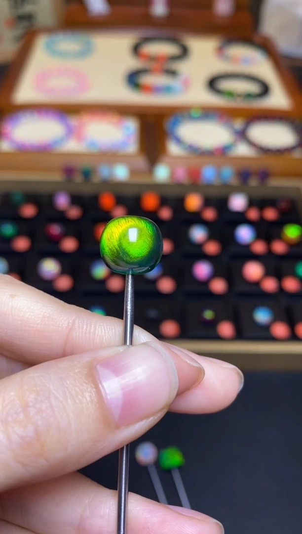 【闪购商品】树脂制品11*12mm人工欧泊老型13