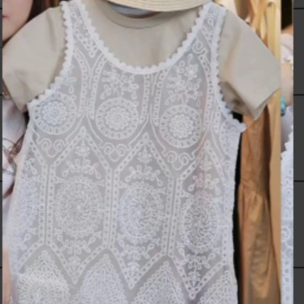 女童飞袖连衣裙儿童夏季2025新款YH240389