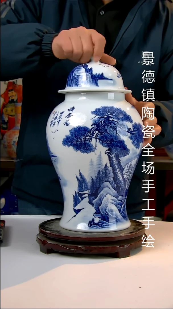 摆件陶瓷景德镇陶瓷 全场手工手绘