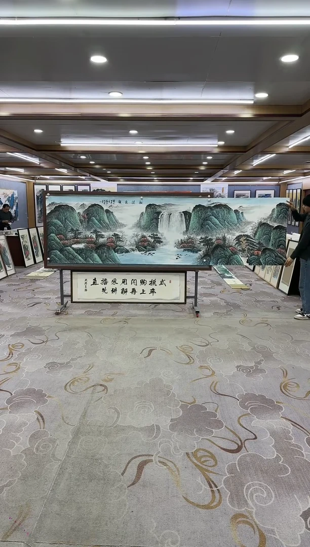 绘画Y-邵明义-小丈二-山水画